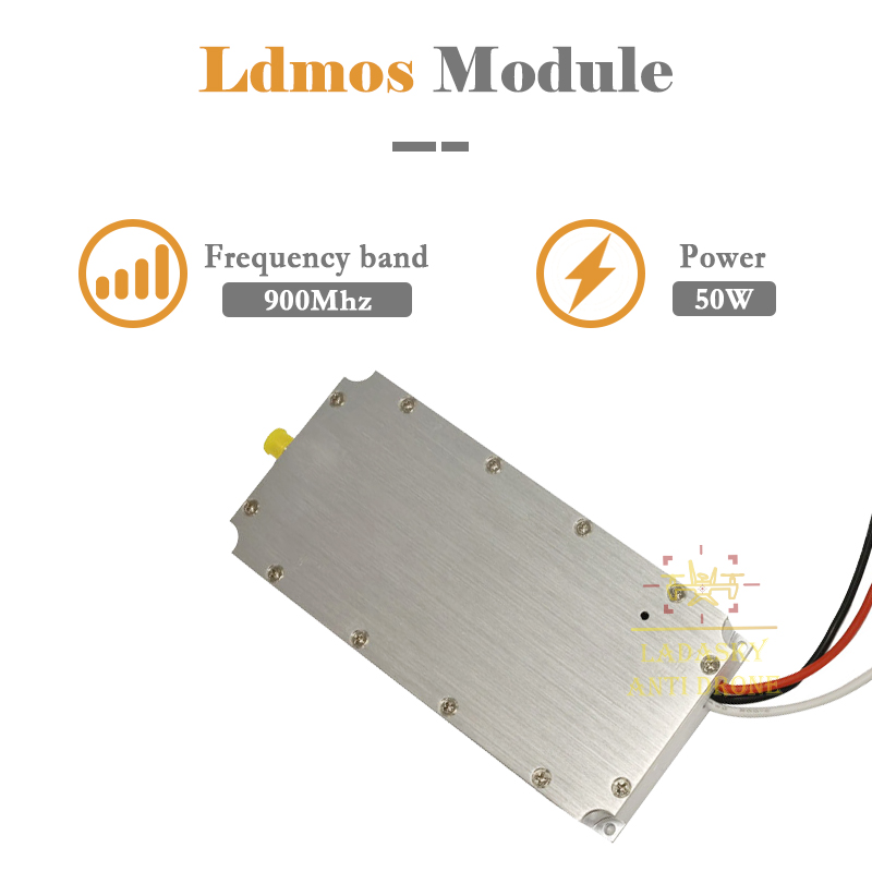 900 МГц 860-930 МГц 50 Вт портативный модуль усилителя мощности RF для анти-UAV модуля LDMOS дрон-джамер