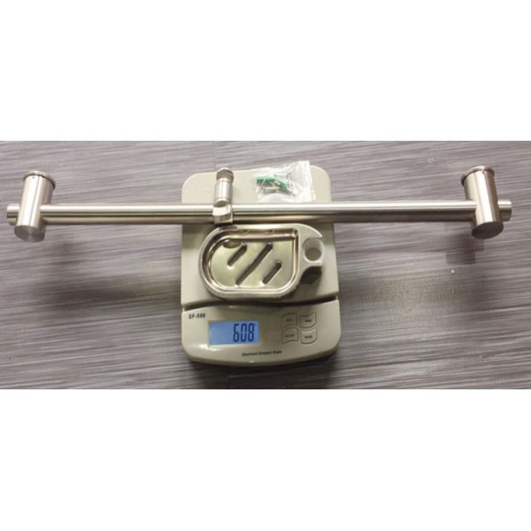 High Pressure Bathtub Bath Shower Faucet Set with Water Filter Tap and Brushed Finish
