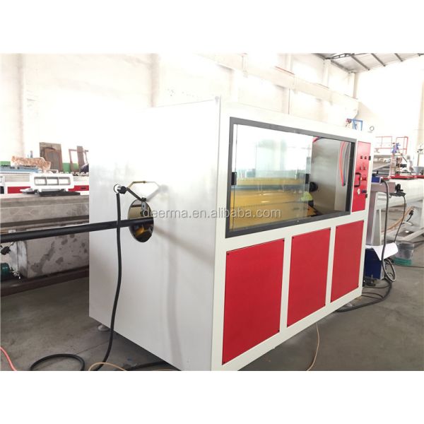SJ90/30 PPR Pipe Extruder 160mm - 250mm PPR Pipe Extrusion Machine For Drain Pipe