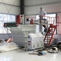 Machine de fabrication de filets géosynchronisés 2D/3D en plastique HDPE/PP avec matériau à vis 38CrMoALA