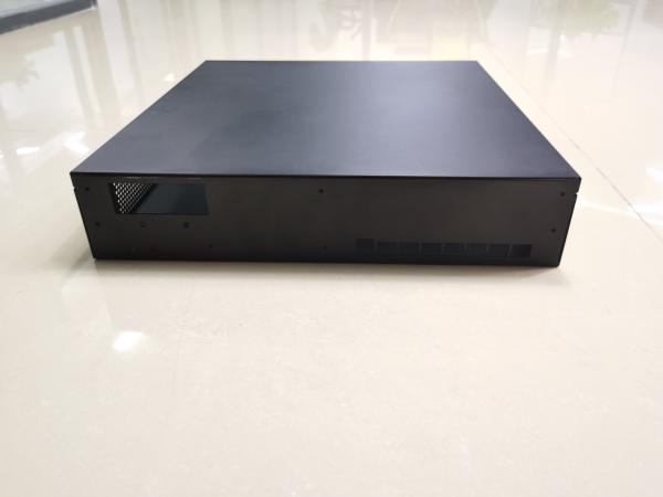 China fabricante de alta qualidade de precisão folha de metal peças de alumínio fecho porta de controle caixa