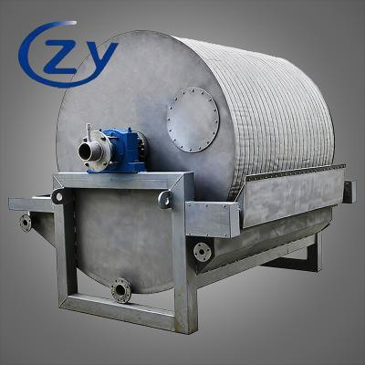 Continuous Operation Stainless Steel SS304 Vacuum Filter for High Dewatering Dryness in Starch Production