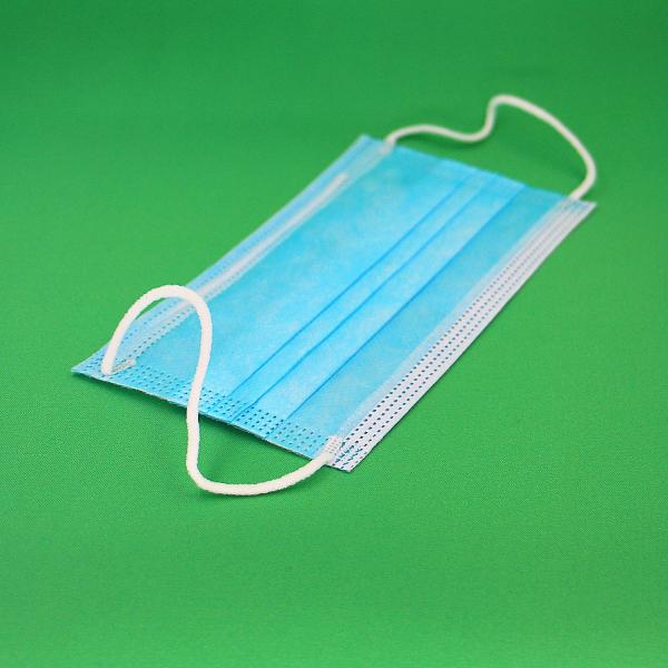 3-layer Protection Disposable Face Mask with Bacterial Filtration Efficiency Over Greater Than 99%