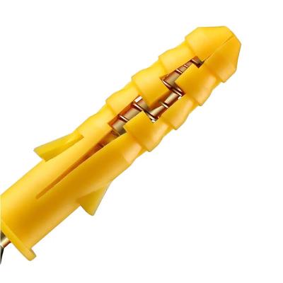 Customized Universal Expanding Screws Plastic Anchors With Mating Screw Nails