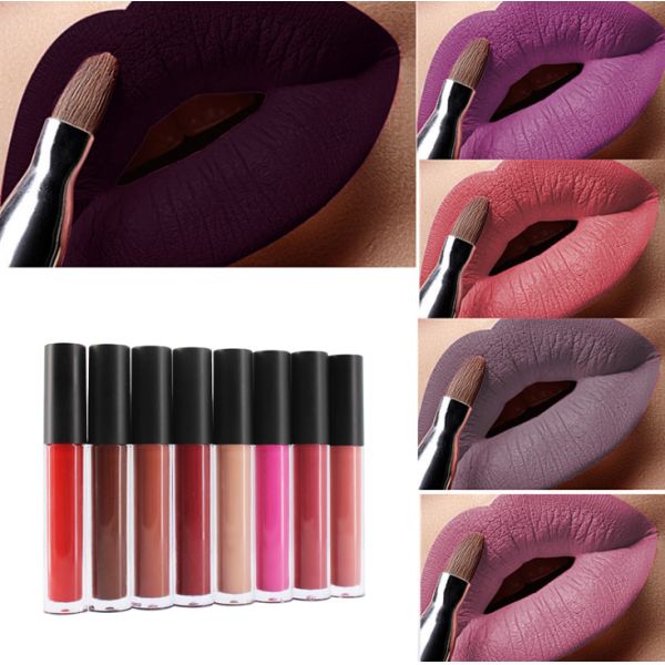 Губная помада метки частного назначения штейновая жидкостная делает вашим собственным логотипом водоустойчивое продолжительное