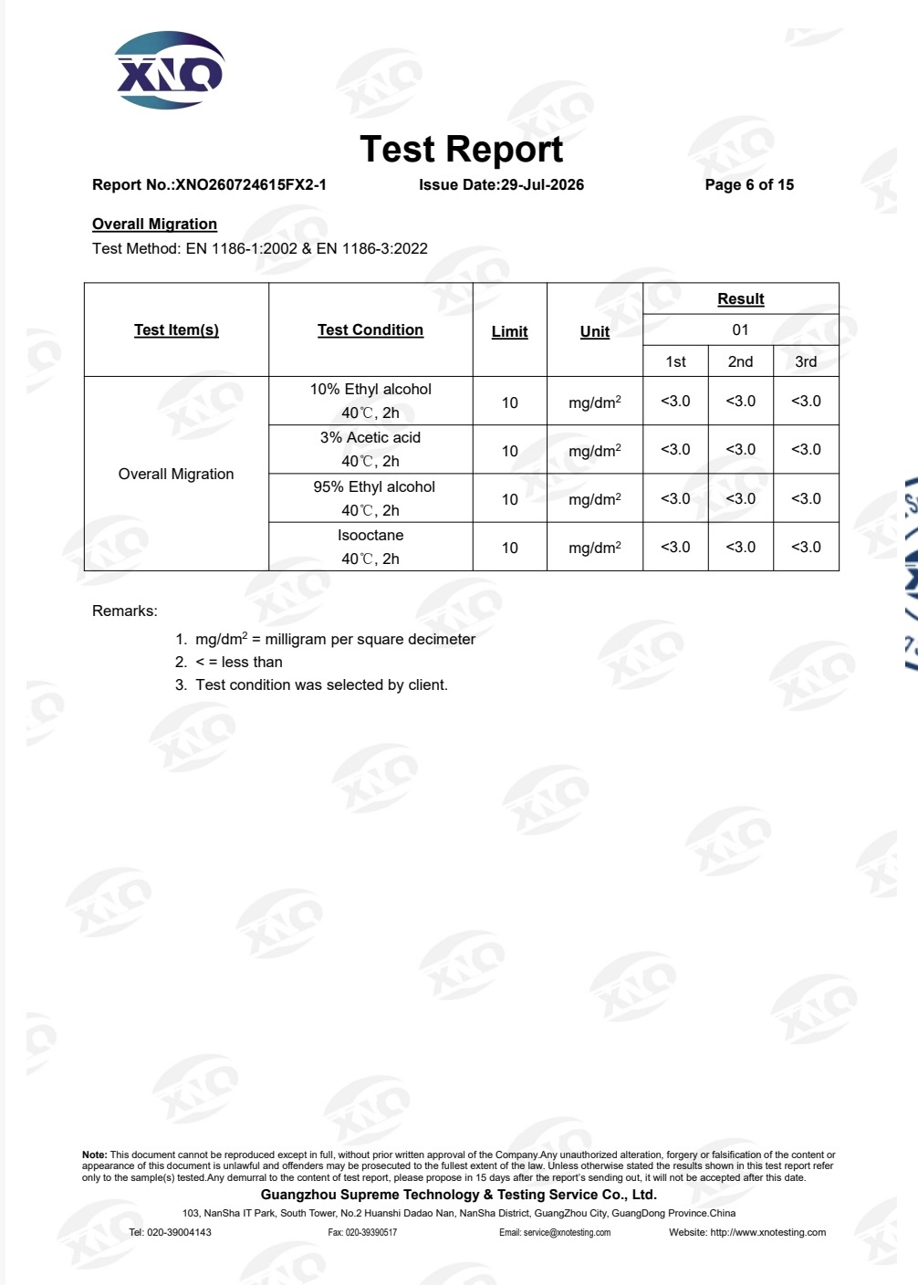 Queenly Packaging Co., Ltd； Certifications