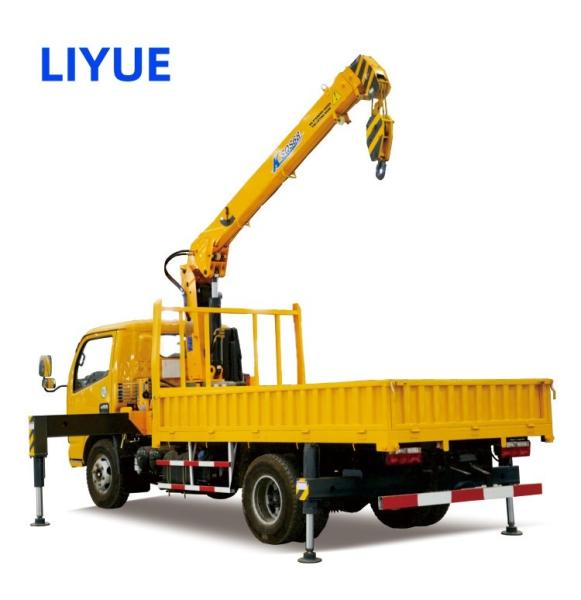 Hydraulic Telescopic Boom Mini Cranes Truck Mounted Cranes 3 Ton