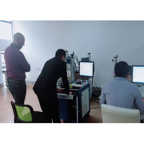 Portable Steel Metal Laser Marking Machine With EZCAD Marking Software