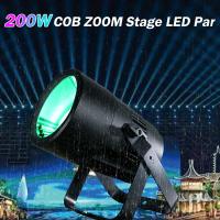 IP65 DMX Led Cob 200w Par Lighting Outdoor Christmas Lights RGBW