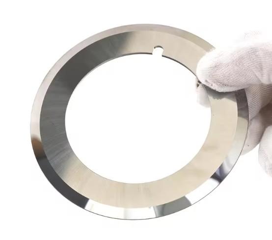 Dingchuang Circular Lithium Battery Electrode Blades 100% Carbide de Tungstênio Long Life Polido
