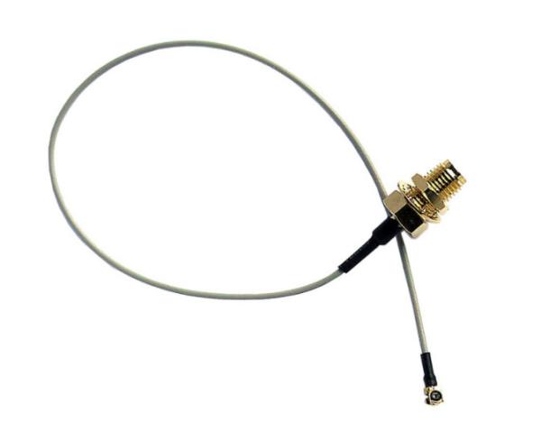Homem de IPEX U.FL ao conector fêmea Jumper Pigtail Cable coaxial da radiofrequência de SMA