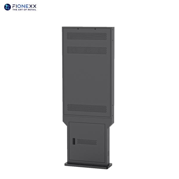 55inch Outdoor Black Drive Thru Digital Display Street Digital Signage  Multi Scenario