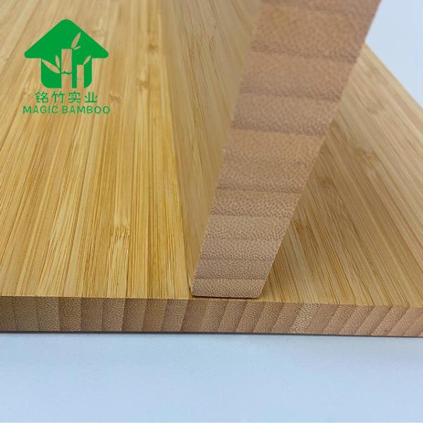 Natural Vertical Grain Bamboo Plywood 1/4 Bamboo Lumber Board For Interior Design