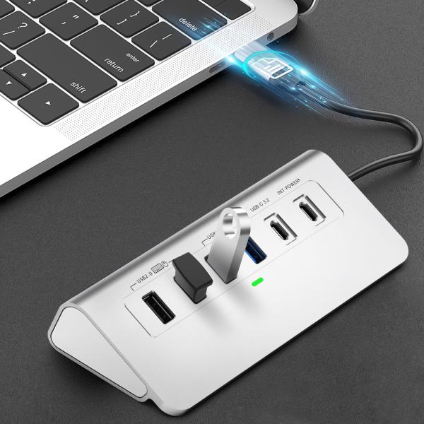 4K HDMI Output High-Resolution USB C Hub with 4K HDMI Output for High-Resolution Display and Video Streaming