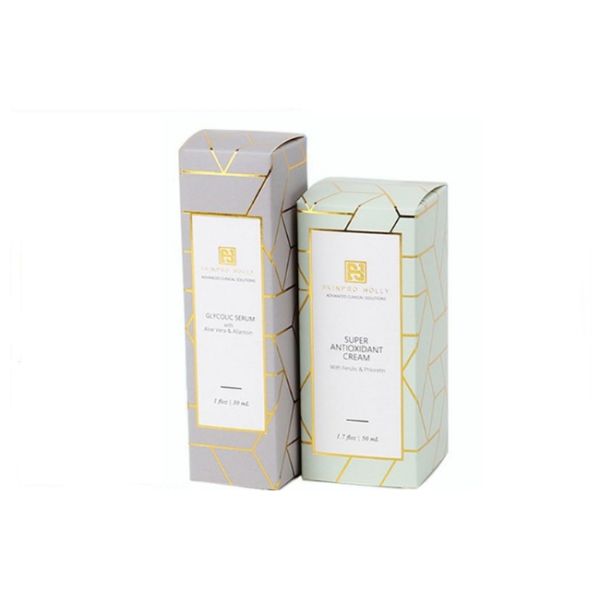 ECO Biodegradable Cosmetic Paper Box Packaging SGS EN13432