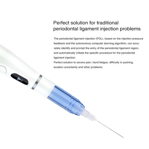 Electric oral anethesia injector