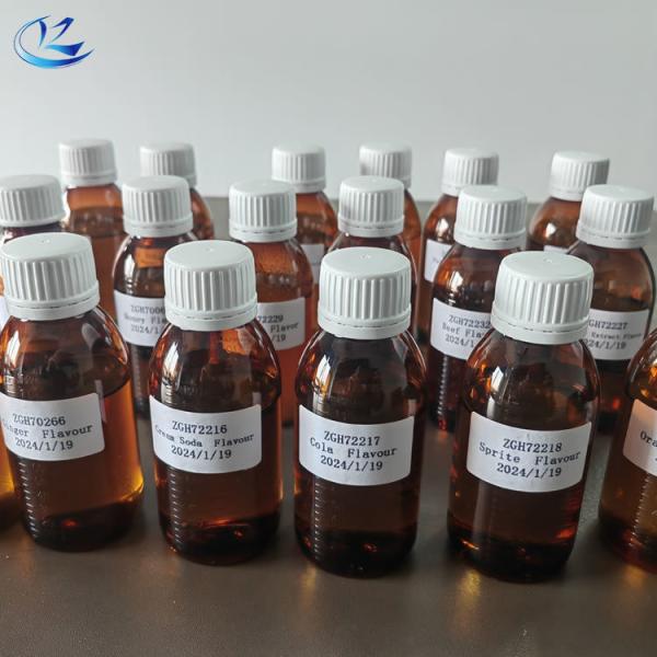 Agent aromatisant mixte saveur sucre brun en poudre et liquide pour aliments