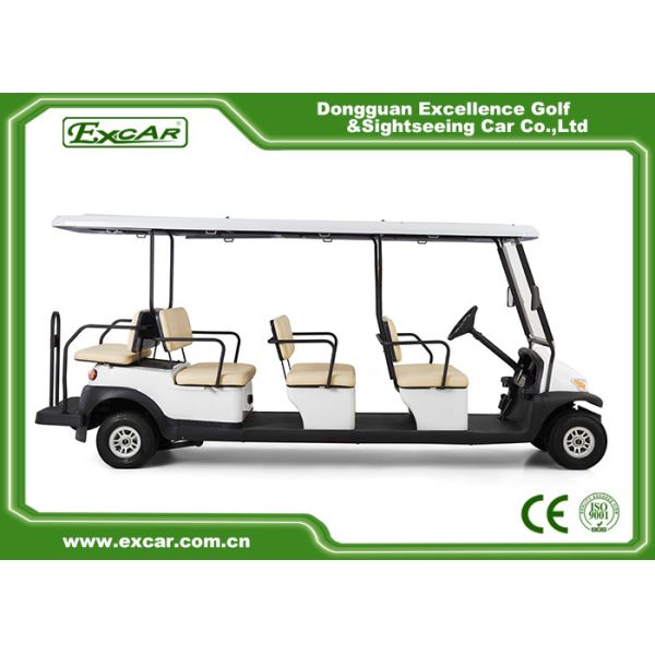 Lithium / Lead Acid Battery Electric Sightseeing Car with 11 Seater