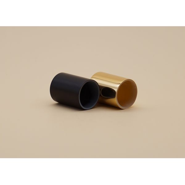 Логотип крышки бутылки сияющего золота косметический 16.3мм подгонянный для насоса духов