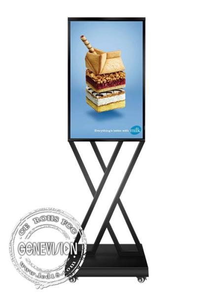 21,5 tipo móvel Signage de USB do painel LCD de Digitas do quiosque