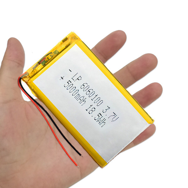 5000mAh 3.7V Lithium Polymer Battery with 500 Times Cycle Life - High Capacity LiPo Rechargeable Battery Pack
