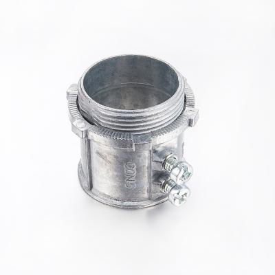 Peças da canalização do metal da resistência de desgaste, encaixes à prova de intempéries de Emt 1/2” - 4 tamanho