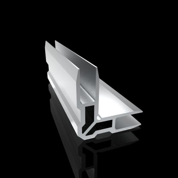 Powder Coated Fence Bar General Aluminum Frame Extrusions