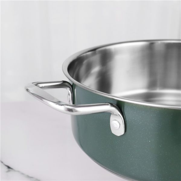 Домашний Cookware нержавеющей стали кухни установил 3pcs с крышкой