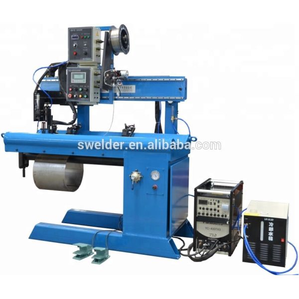 Three Phase 50HZ AC380V Water Tank Welding Machine Auto Longitudinal Seam Welder