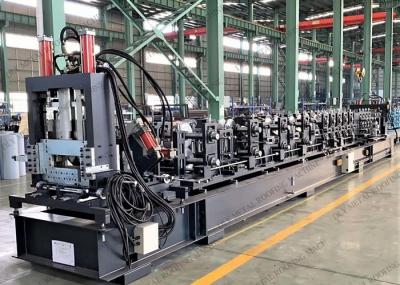 Hydraulic Cutting C Purlin Forming Machine 15KW U Channel Roll Forming Equipment
