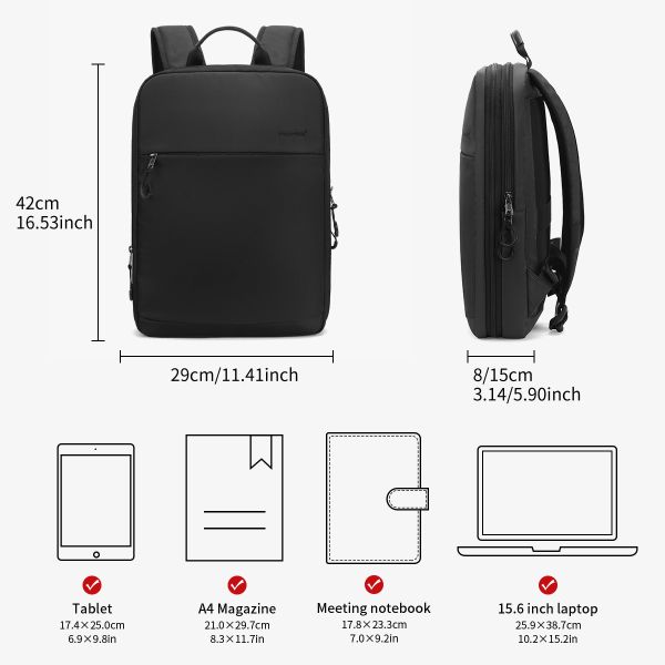 T-B9013 Expandable Large Capacity Waterproof Nylon Travel Outdoor Bagpack Laptop Backpack Men women
