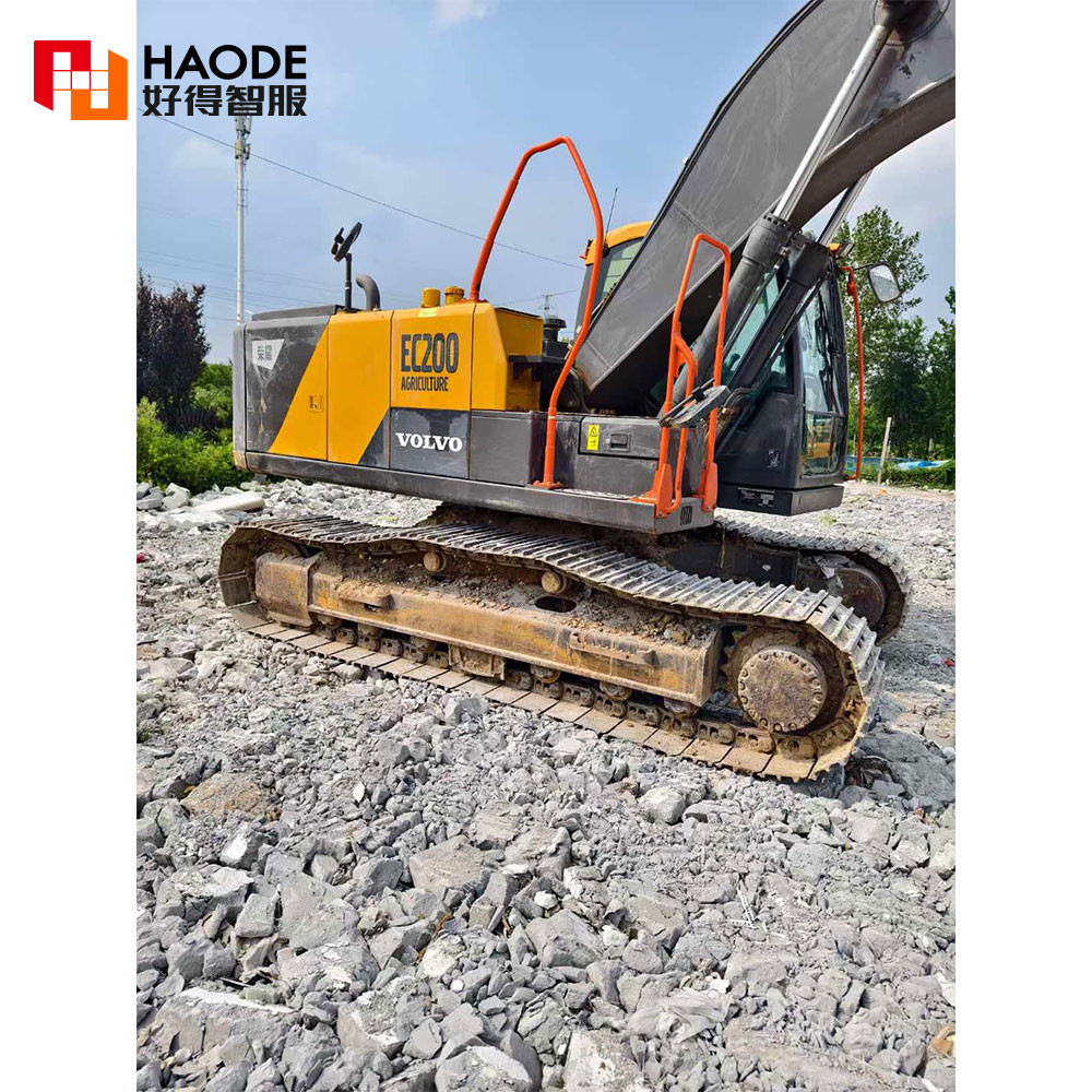 Почти использованный экскаватор экскаватор VOLVO Ec200/20ton Средний ползучий использованный экскаватор экскаваторы