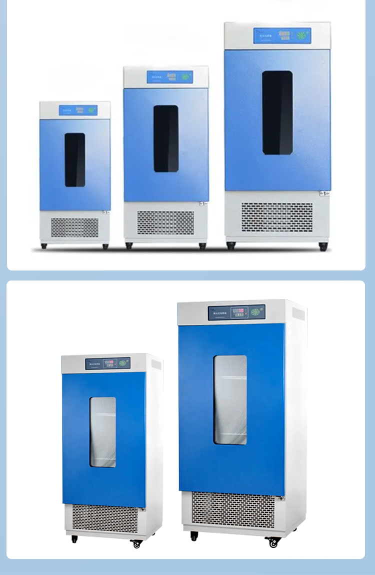 Biochemical Incubator LRH Series Bacterial Breeding No Fluctuation Constant Temperature Humidity Control No Power Laboratory