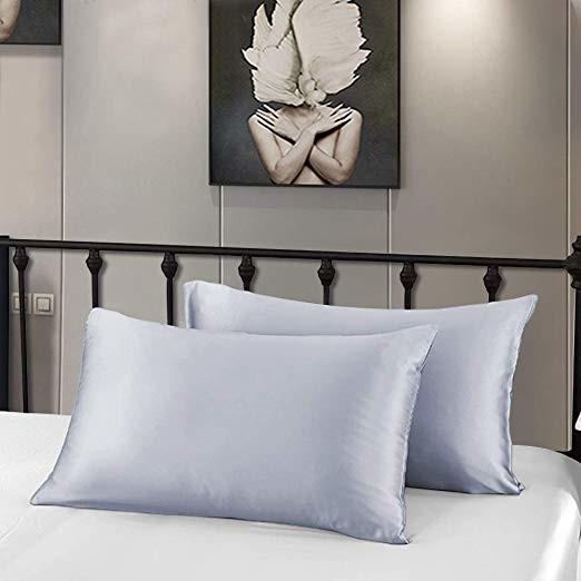 Handmade Night Dual Sided Beauty Pillowcase , 22mm Rectangular Pillow Cover With Zipper
