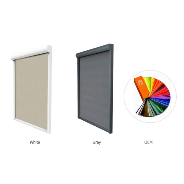 Windproof моторизованный след застежка-молнии ролика ослепляет тип полиэстера УЛЬТРАФИОЛЕТОВЫЙ покрывая разделенный