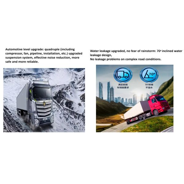 PEUGEOT R134a Parking Truck Air Conditioner 12 Volt AC Unit Lightweight