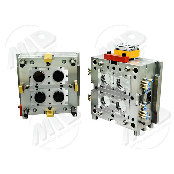 Precision Plastic Molds 800000 Shots Life ±0.015mm Accuracy