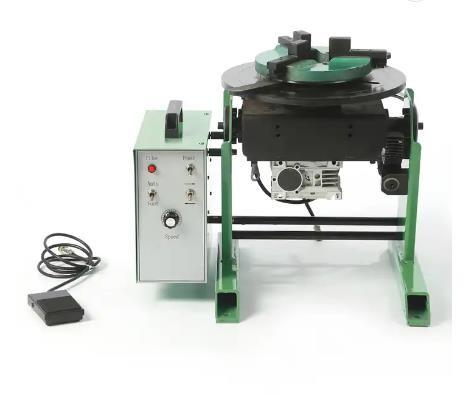 2 Axis Rotary Welding Positioner Turntable Table Servo Tilt Flip
