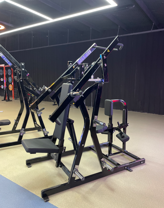 Plate Loaded Steel Lateral Chest Back Machine Upper Body Strength Training Gym Equipment