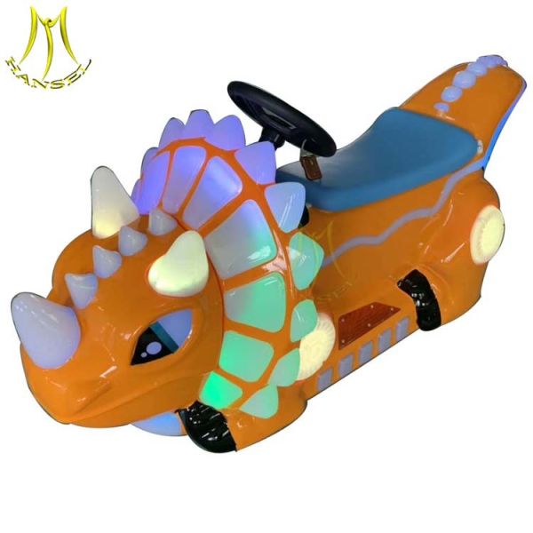Hansel  outdoor park children ride on dinosaur car battery power motorcycle for sale