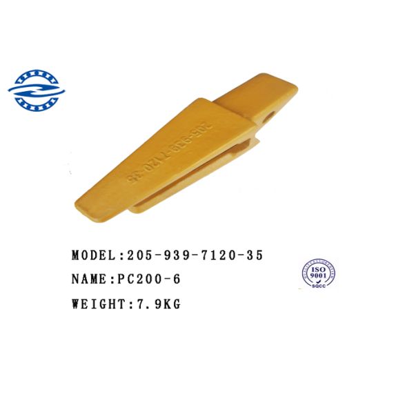 Часть PC400 208-939-3120 экскаватора твердости HRC46-52 запасная, зубы ведра экскаватора pc100 pc200 усаживает переходник