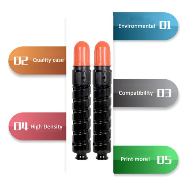 Canon 2785B002AA Cartucho de tóner de impresora negra compatible con el modelo iR - 2520