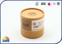 Paquet crème facial adapté aux besoins du client de tube de papier d'emballage avec le fond en plastique d'insertion