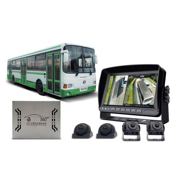 360° Bus Surveillance Camera System with AHD 1080P for Passenger Safety
