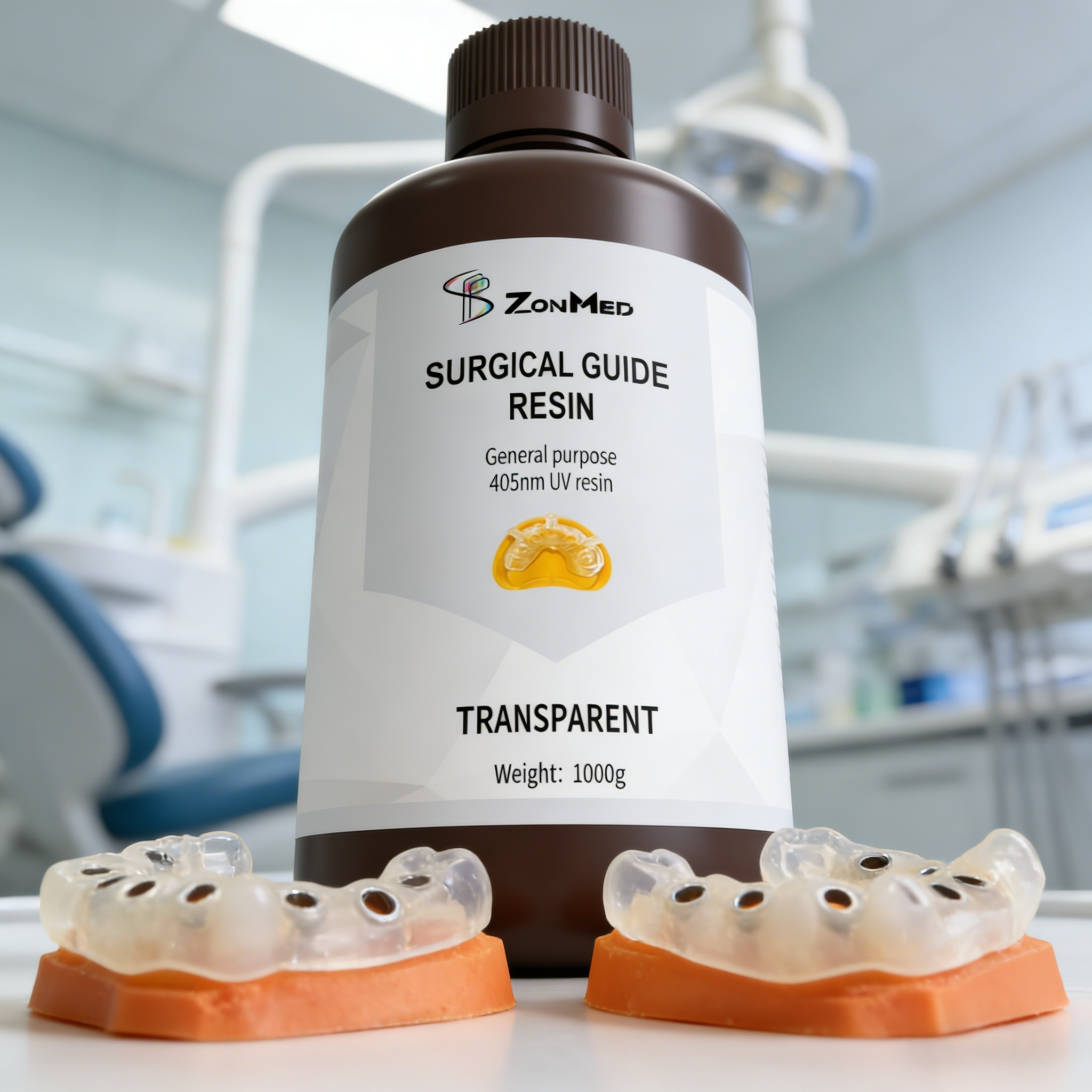 Shelflife 24 Months When Stored Properly Surgical Sensitivity Resin Translucent Or Tooth-colored Notch Impact Strength 25.5-35.5Mpa