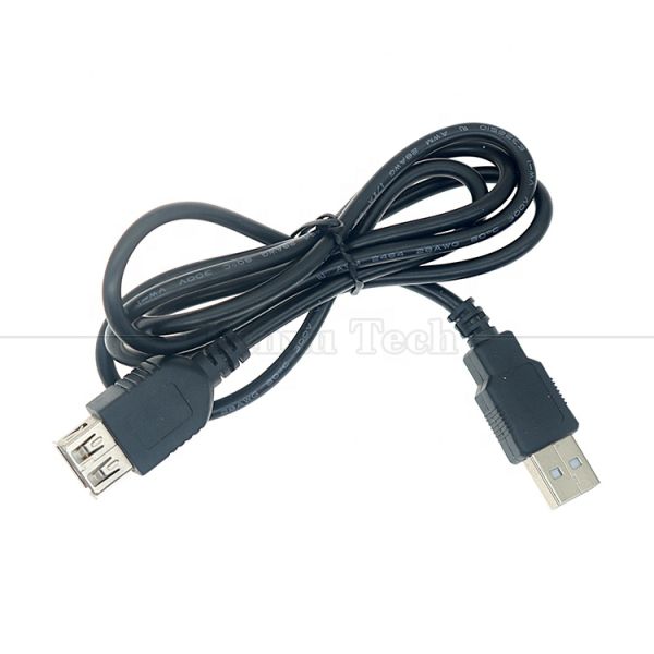 High Quality Data Charging  USB Type A Male to Female Extension Cord Cable for  Computer Keyboard Mouse Printer