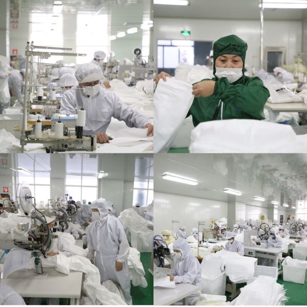 White CE Waterproof Disposable Coveralls Medical Grade Non Woven