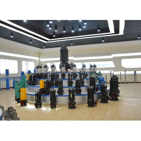 Electric Submersible Sewage Pump 15-300m3/H , Continuous Use Dirty Water Pump