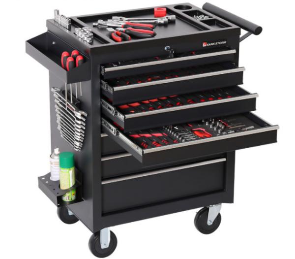 Portable Iron 10x23x50cm Mobile Tool Storage Cabinet