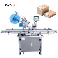 Máquina de embalagem YIMU Cartão de caixa de canto Warp Labeller superfície plana colar máquina de rotulagem